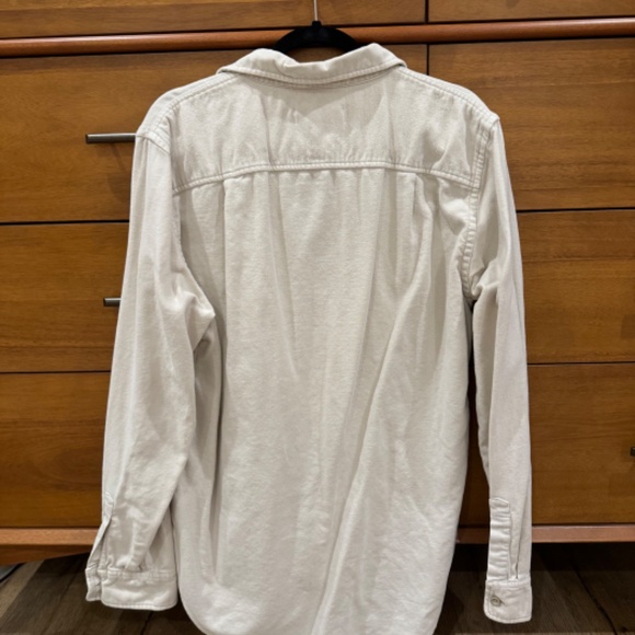 Buck Mason Cream Casual Button Down Shirt - Picture 2 of 4